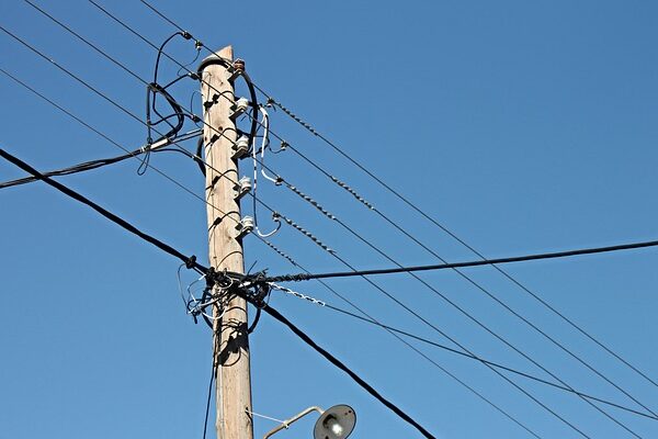 Image of a power pole.